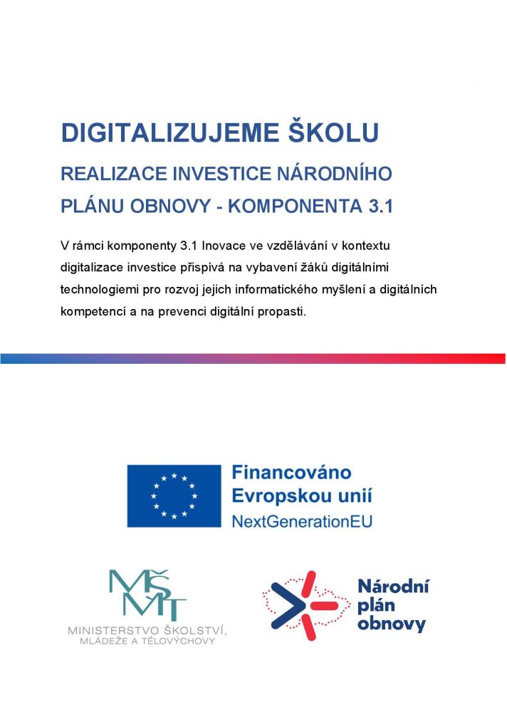 Digitalizujeme školu