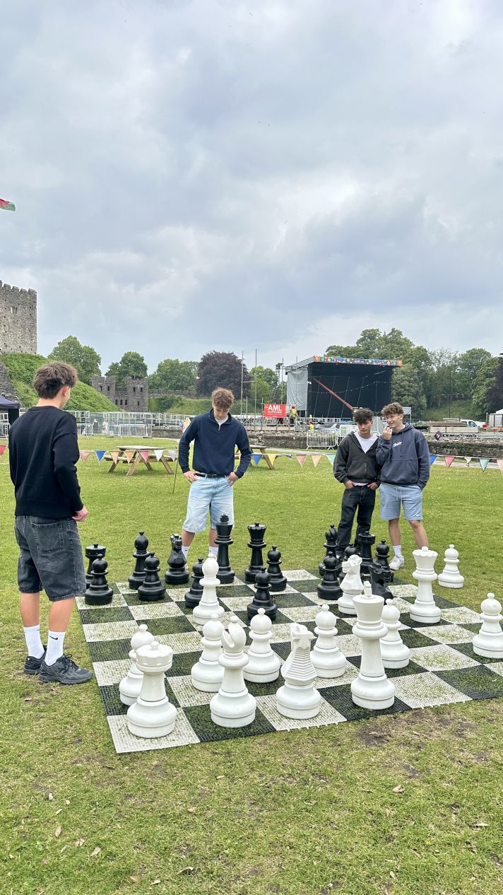 Studenti na zahraničním výjezdu - Cardiff